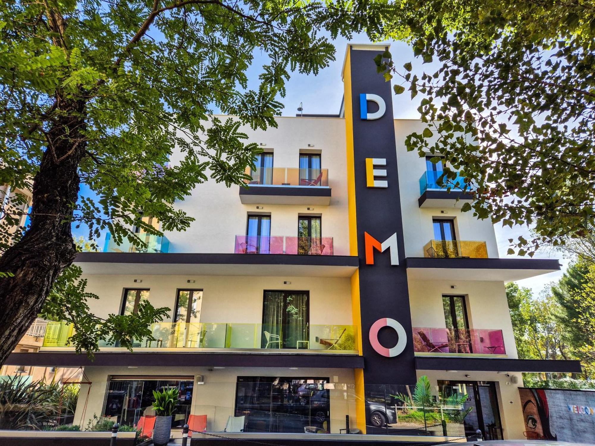 Demo Hotel Design Emotion Rímini Exterior foto